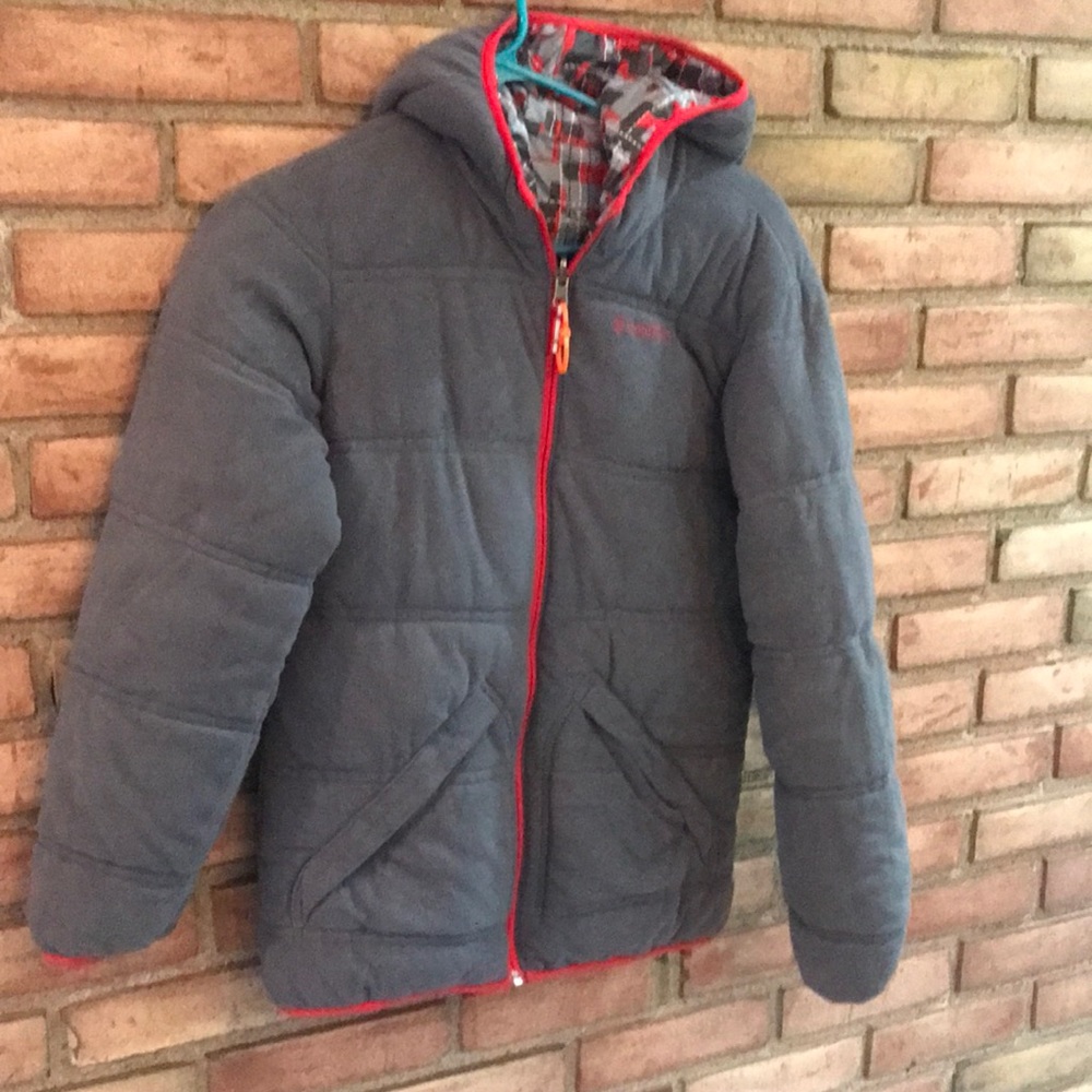 Columbia, reversible, winter jacket, L, Youth 14-16